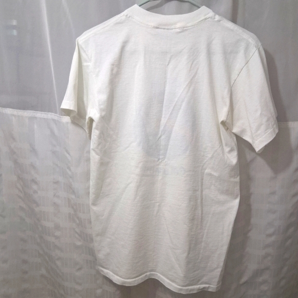 Vintage NASA Columbia Shuttle T-shirt 50th Mission USML Astronats White Medium - Picture 8 of 12